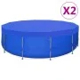 Poolabdeckung, 2 Stück, rund, PE, 460 cm, 90 g/m². von vidaXL, Poolabdeckungen - Ref: Foro24-3082801, Preis: 57,14 €, Rabatt: %
