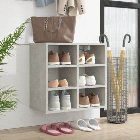 Betongraues Schuhregalmöbel 52,5x30x50 cm von vidaXL, Schließfächer und Lagerschränke - Ref: Foro24-808692, Preis: 51,15 €, R...