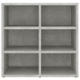 Betongraues Schuhregalmöbel 52,5x30x50 cm von vidaXL, Schließfächer und Lagerschränke - Ref: Foro24-808692, Preis: 51,15 €, R...