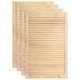 Schranktürlatten 4 Stück Kiefernholz 99,3 x 59,4 cm von vidaXL, Schranktüren - Ref: Foro24-151141, Preis: 153,65 €, Rabatt: %