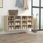 Muebles zapatero 2 uds color roble Sonoma 52,5x30x50 cm de vidaXL, Taquillas y armarios de almacenamiento - Ref: Foro24-80869...