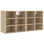 Shoe cabinet furniture 2 units Sonoma oak color 52.5x30x50 cm by vidaXL, Lockers and storage cabinets - Ref: Foro24-808691, P...