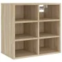 Shoe cabinet furniture 2 units Sonoma oak color 52.5x30x50 cm by vidaXL, Lockers and storage cabinets - Ref: Foro24-808691, P...