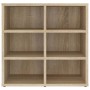 Shoe cabinet furniture 2 units Sonoma oak color 52.5x30x50 cm by vidaXL, Lockers and storage cabinets - Ref: Foro24-808691, P...