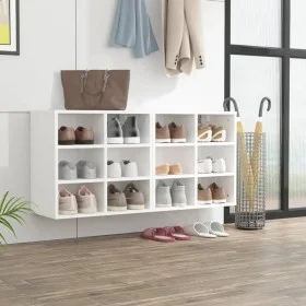 Schuhregal Möbel 2 Stück weiß 52,5x30x50 cm von vidaXL, Schließfächer und Lagerschränke - Ref: Foro24-808685, Preis: 89,59 €,...