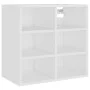 Muebles zapatero 2 unidades blanco 52,5x30x50 cm de vidaXL, Taquillas y armarios de almacenamiento - Ref: Foro24-808685, Prec...