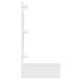 Möbel mit Spiegel und weißen LED-Leuchten 90x31,5x62 cm von vidaXL, Badezimmerwaschtische - Ref: Foro24-808891, Preis: 62,02 ...