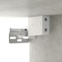 Betongraue Möbel mit Spiegel und LED-Leuchten 76x15x55 cm von vidaXL, Badezimmerwaschtische - Ref: Foro24-808859, Preis: 54,9...
