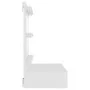 Mueble con espejo y luces LED blanco 60x31,5x62 cm de vidaXL, Tocadores de baño - Ref: Foro24-808882, Precio: 71,96 €, Descue...
