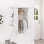 White engineered wood hallway furniture 97.5x37x99 cm by vidaXL, Lockers and storage cabinets - Ref: Foro24-808765, Price: 74...