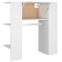 White engineered wood hallway furniture 97.5x37x99 cm by vidaXL, Lockers and storage cabinets - Ref: Foro24-808765, Price: 74...