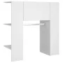 White engineered wood hallway furniture 97.5x37x99 cm by vidaXL, Lockers and storage cabinets - Ref: Foro24-808765, Price: 74...