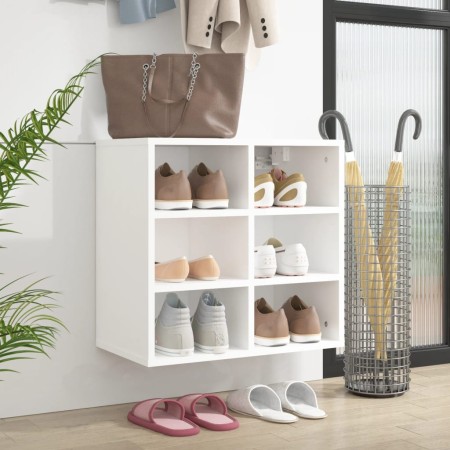 Weißer Schuhschrank 52,5x30x50 cm von vidaXL, Schließfächer und Lagerschränke - Ref: Foro24-808684, Preis: 52,37 €, Rabatt: %