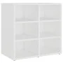 Weißer Schuhschrank 52,5x30x50 cm von vidaXL, Schließfächer und Lagerschränke - Ref: Foro24-808684, Preis: 51,58 €, Rabatt: %