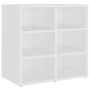 Weißer Schuhschrank 52,5x30x50 cm von vidaXL, Schließfächer und Lagerschränke - Ref: Foro24-808684, Preis: 52,37 €, Rabatt: %