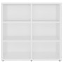 Mueble zapatero blanco 52,5x30x50 cm de vidaXL, Taquillas y armarios de almacenamiento - Ref: Foro24-808684, Precio: 52,51 €,...