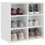 Weißer Schuhschrank 52,5x30x50 cm von vidaXL, Schließfächer und Lagerschränke - Ref: Foro24-808684, Preis: 51,58 €, Rabatt: %