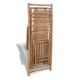 Outdoor lounge chair with bamboo footrest by vidaXL, Loungers - Ref: Foro24-41492, Price: 90,41 €, Discount: %
