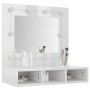 Furniture with mirror and bright white LED lights 60x31.5x62 cm by vidaXL, bathroom vanities - Ref: Foro24-808888, Price: 55,...