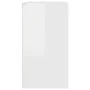Glossy white wooden makeup cabinet 80x40x75 cm by vidaXL, Lockers and storage cabinets - Ref: Foro24-808843, Price: 56,65 €, ...