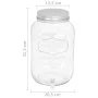 Glass drink dispenser 8050 ml by vidaXL, Beverage dispensers - Ref: Foro24-51655, Price: 38,51 €, Discount: %