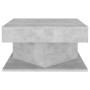 Concrete gray plywood coffee table 57x57x30 cm by vidaXL, Coffee table - Ref: Foro24-808372, Price: 53,26 €, Discount: %
