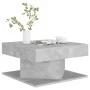 Couchtisch aus betongrauem Sperrholz, 57 x 57 x 30 cm von vidaXL, Couchtisch - Ref: Foro24-808372, Preis: 56,47 €, Rabatt: %