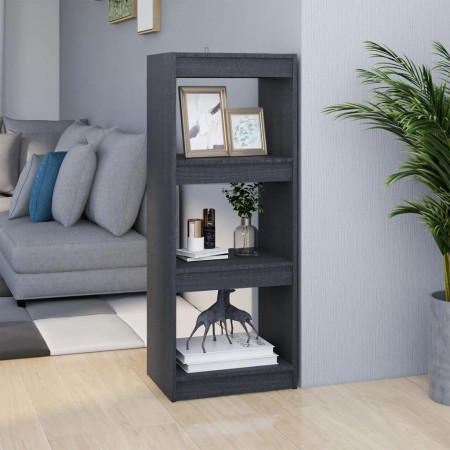 Gray pine wood shelf/space divider 40x30x103.5 cm by vidaXL, Bookcases and shelves - Ref: Foro24-808140, Price: 49,72 €, Disc...