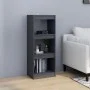 Gray pine wood shelf/space divider 40x30x103.5 cm by vidaXL, Bookcases and shelves - Ref: Foro24-808140, Price: 49,15 €, Disc...