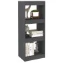 Gray pine wood shelf/space divider 40x30x103.5 cm by vidaXL, Bookcases and shelves - Ref: Foro24-808140, Price: 49,15 €, Disc...
