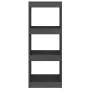 Gray pine wood shelf/space divider 40x30x103.5 cm by vidaXL, Bookcases and shelves - Ref: Foro24-808140, Price: 49,15 €, Disc...