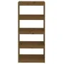 Honey brown pine shelf/space divider 60x30x135.5 cm by vidaXL, Bookcases and shelves - Ref: Foro24-808171, Price: 56,05 €, Di...