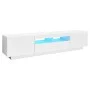 TV-Ständer mit LED-Leuchten hellweiß 180x35x40 cm von vidaXL, TV-Möbel - Ref: Foro24-3081903, Preis: 158,26 €, Rabatt: %