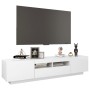 TV-Ständer mit LED-Leuchten hellweiß 180x35x40 cm von vidaXL, TV-Möbel - Ref: Foro24-3081903, Preis: 161,11 €, Rabatt: %