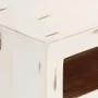 TV-Möbel aus massivem weißem Akazienholz 110x30x40 cm von vidaXL, TV-Möbel - Ref: Foro24-337849, Preis: 125,94 €, Rabatt: %