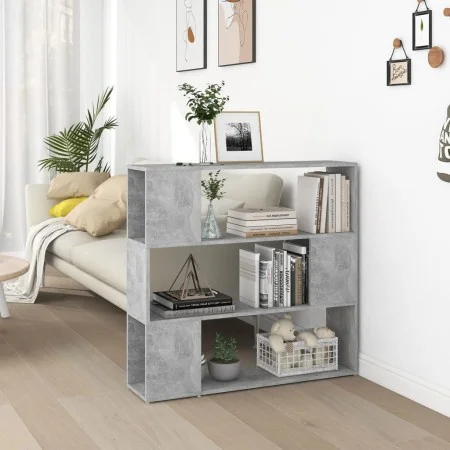 Concrete gray shelving/space divider 100x24x94 cm by vidaXL, Bookcases and shelves - Ref: Foro24-809183, Price: 49,16 €, Disc...