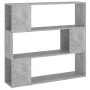 Concrete gray shelving/space divider 100x24x94 cm by vidaXL, Bookcases and shelves - Ref: Foro24-809183, Price: 49,16 €, Disc...