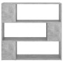 Betongraues Regal/Raumteiler 100x24x94 cm von vidaXL, Bücherregale und Regale - Ref: Foro24-809183, Preis: 49,99 €, Rabatt: %