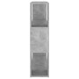 Betongraues Regal/Raumteiler 100x24x94 cm von vidaXL, Bücherregale und Regale - Ref: Foro24-809183, Preis: 49,99 €, Rabatt: %