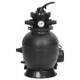 Pool sand filter with black pre-filter by vidaXL, Pool and spa filters - Ref: Foro24-93396, Price: 205,42 €, Discount: %