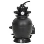 Pool sand filter with black pre-filter by vidaXL, Pool and spa filters - Ref: Foro24-93396, Price: 199,70 €, Discount: %