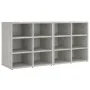 Shoe rack furniture 2 units concrete gray color 52.5x30x50 cm by vidaXL, Lockers and storage cabinets - Ref: Foro24-808693, P...