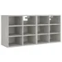 Shoe rack furniture 2 units concrete gray color 52.5x30x50 cm by vidaXL, Lockers and storage cabinets - Ref: Foro24-808693, P...