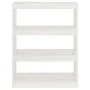 White pine wood shelf/space divider 80x30x103.5cm by vidaXL, Bookcases and shelves - Ref: Foro24-808189, Price: 78,99 €, Disc...