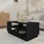 Schwarzer Couchtisch aus Holzwerkstoff, 102 x 55 x 43 cm von vidaXL, Couchtisch - Ref: Foro24-810281, Preis: 65,33 €, Rabatt: %