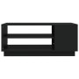 Black engineered wood coffee table 102x55x43 cm by vidaXL, Coffee table - Ref: Foro24-810281, Price: 66,11 €, Discount: %