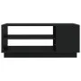 Mesa de centro de madera de ingeniería negra 102x55x43 cm de vidaXL, Mesas de centro - Ref: Foro24-810281, Precio: 65,33 €, D...