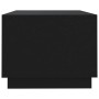 Black engineered wood coffee table 102x55x43 cm by vidaXL, Coffee table - Ref: Foro24-810281, Price: 66,11 €, Discount: %