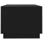 Mesa de centro de madera de ingeniería negra 102x55x43 cm de vidaXL, Mesas de centro - Ref: Foro24-810281, Precio: 65,33 €, D...