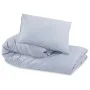 Bettbezug-Set aus hellgrauer Mikrofaser, 225 x 220 cm von vidaXL, Bettbezüge - Ref: Foro24-135964, Preis: 20,39 €, Rabatt: %